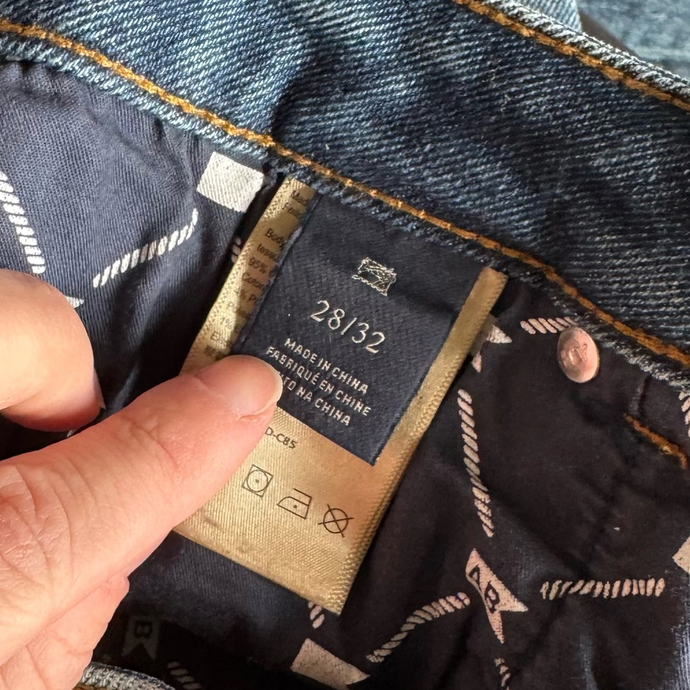 Scotch & Soda Women's The Keeper Slim Fit Patched Distressed Crop Jeans 28/32 - Picture 5 of 14